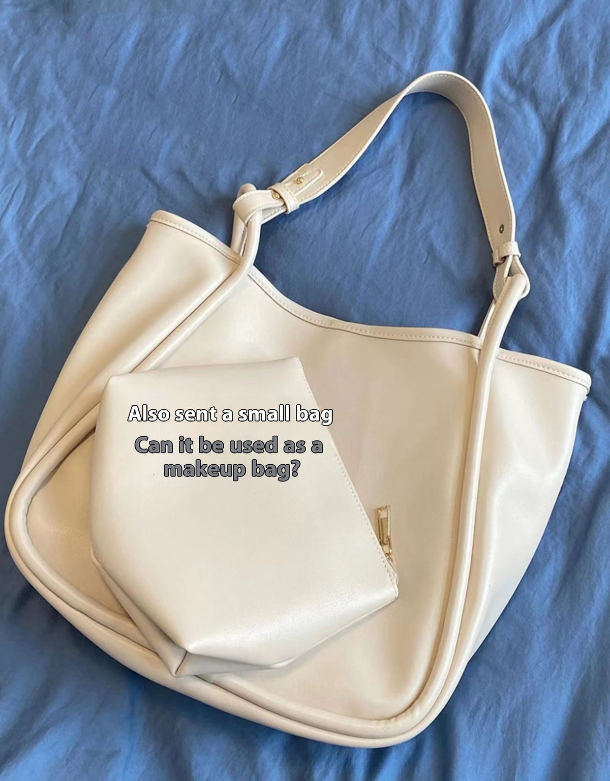 Sac Quartz Pervenche Paris – grand cabas souple – photo 4