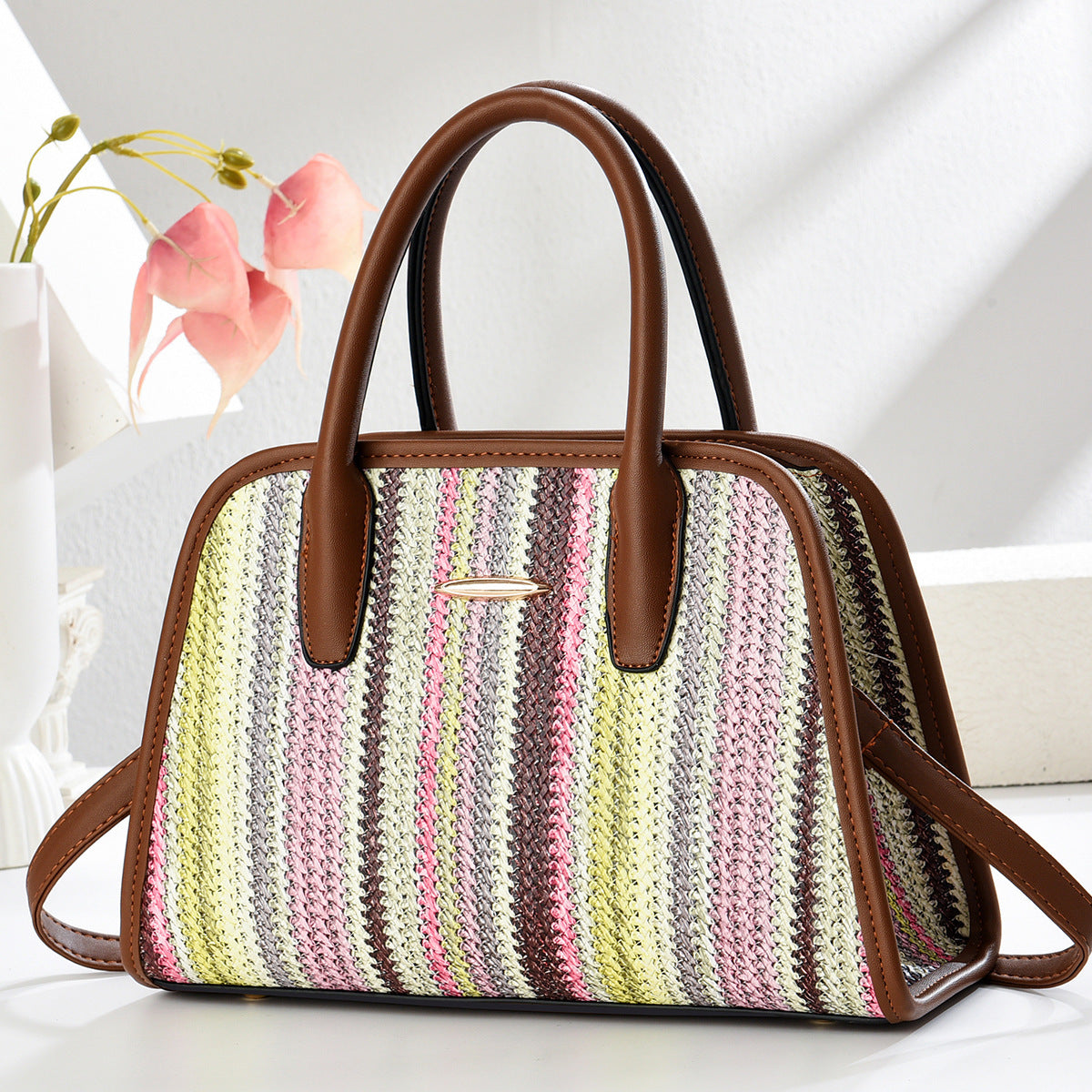 Sac Ankaa Pervenche Paris – seau rétro