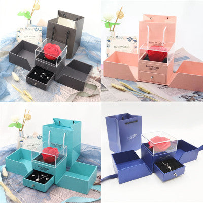 Coffret Rubellite Pervenche Paris – rose et double porte