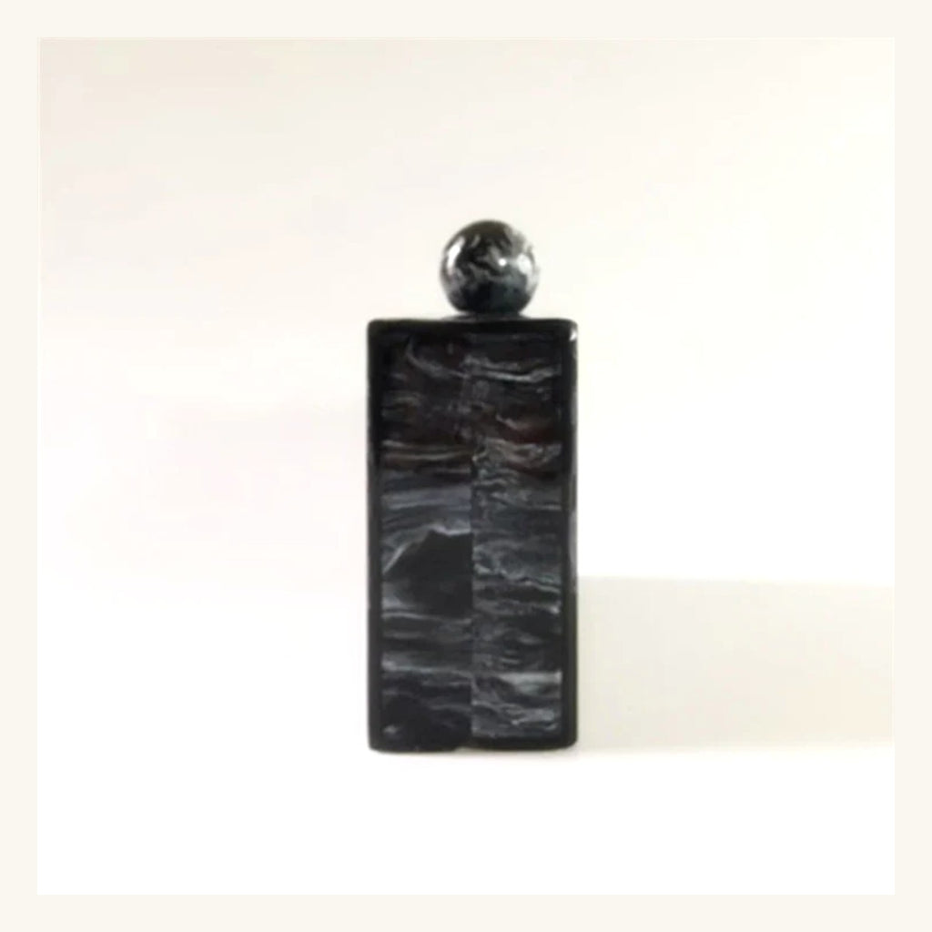 Minaudière Procyon Pervenche Paris – acrylique effet marbre – photo 2