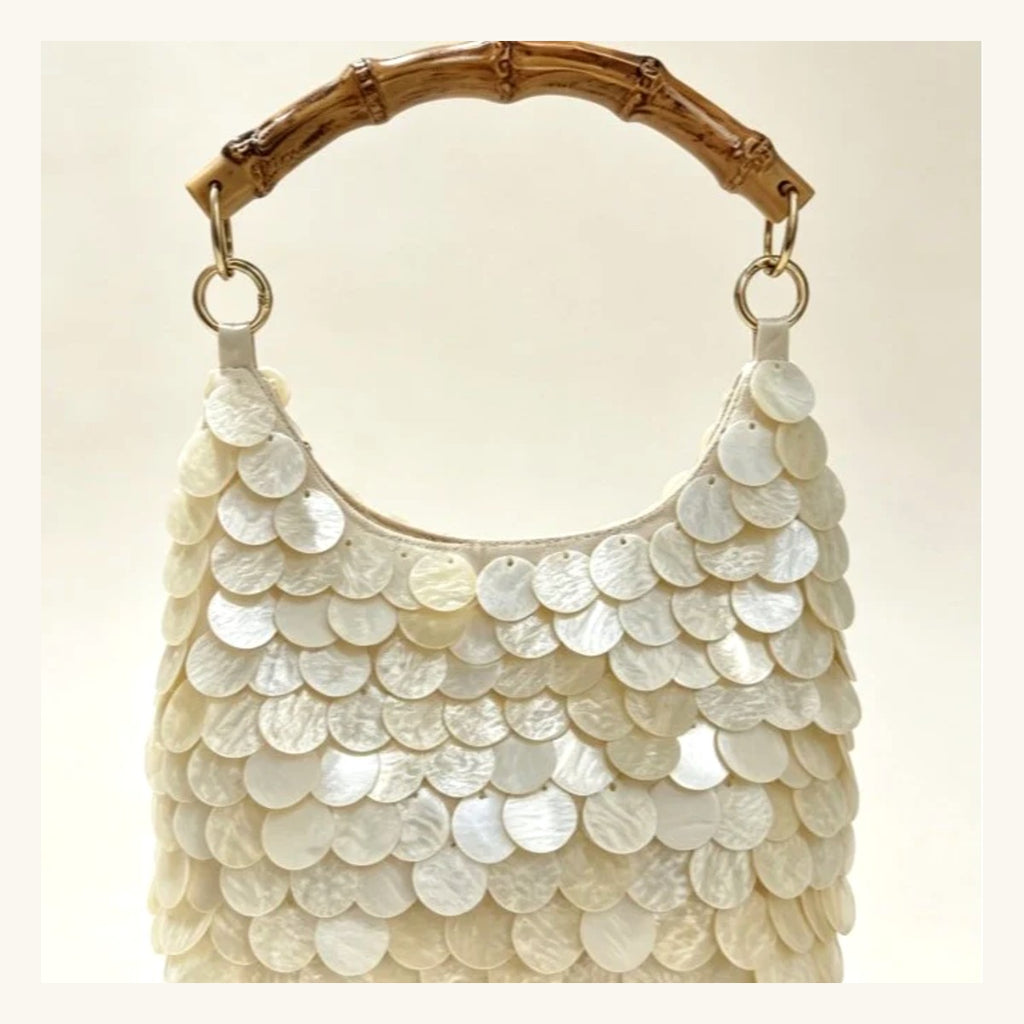 Sac Enif Pervenche Paris – minaudière pailletée – photo 2