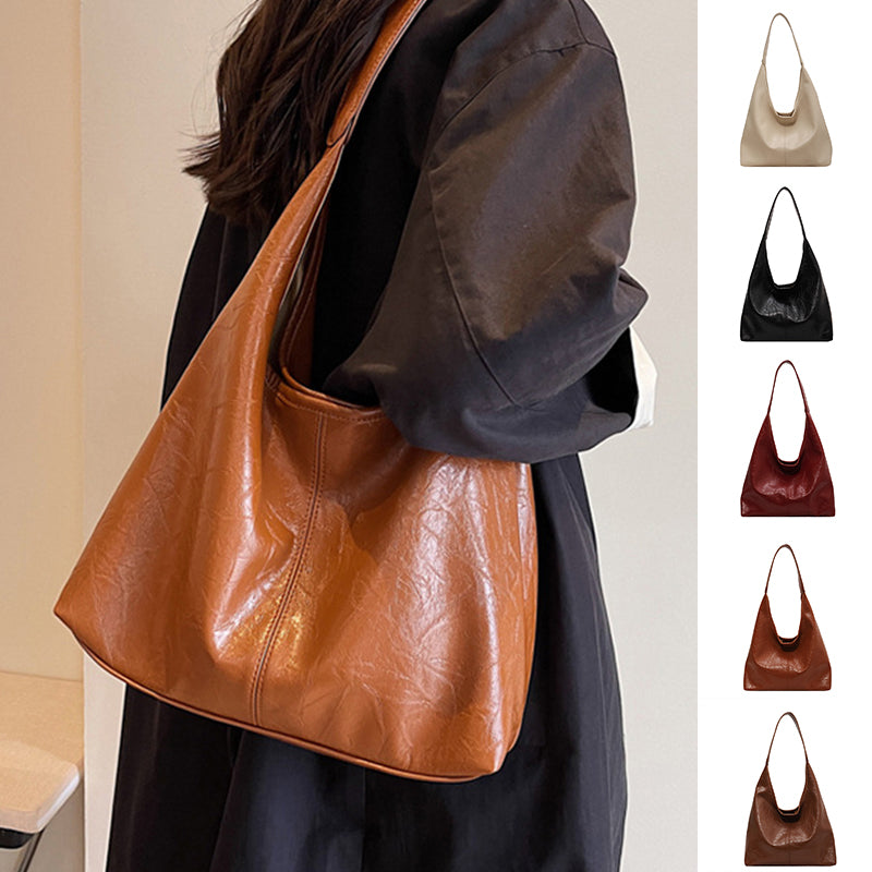 Sac Rigel Pervenche Paris – porté épaule et sa pochette