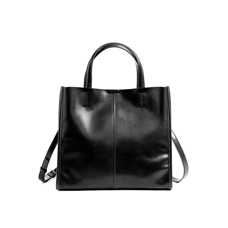 Cabas Taygète Pervenche Paris – cuir tanné végétal – photo 6