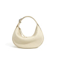 Sac Nacre Pervenche Paris – demi-lune porté épaule, cuir de vache – photo 5
