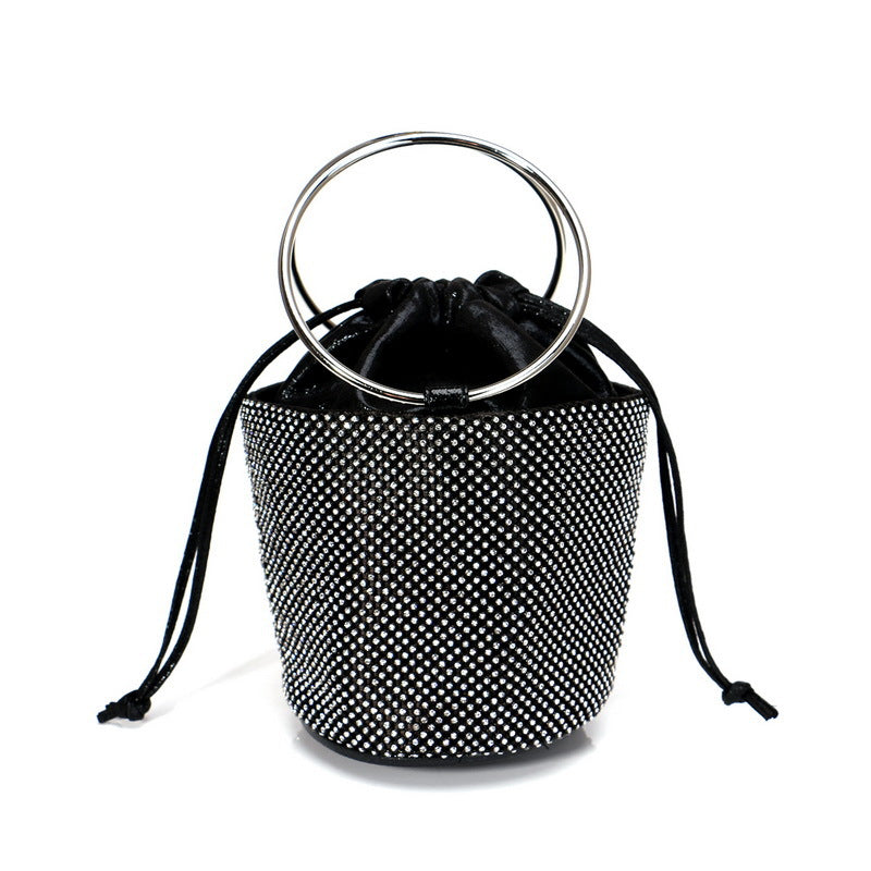 Pochette Alexandrite Pervenche Paris – soirée sertie de strass – photo 8