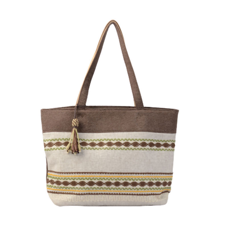 Sac Thuban Pervenche Paris – cabas en coton tressé – photo 4