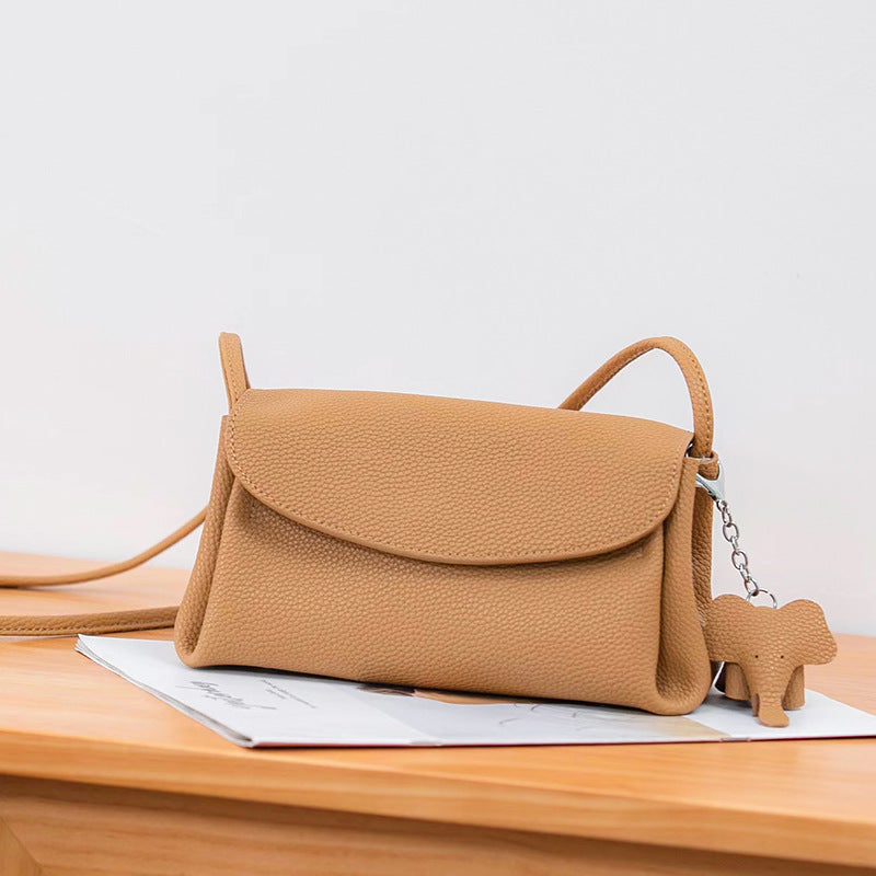 Sac Andromède Pervenche Paris – noué, cuir de vache – photo 6