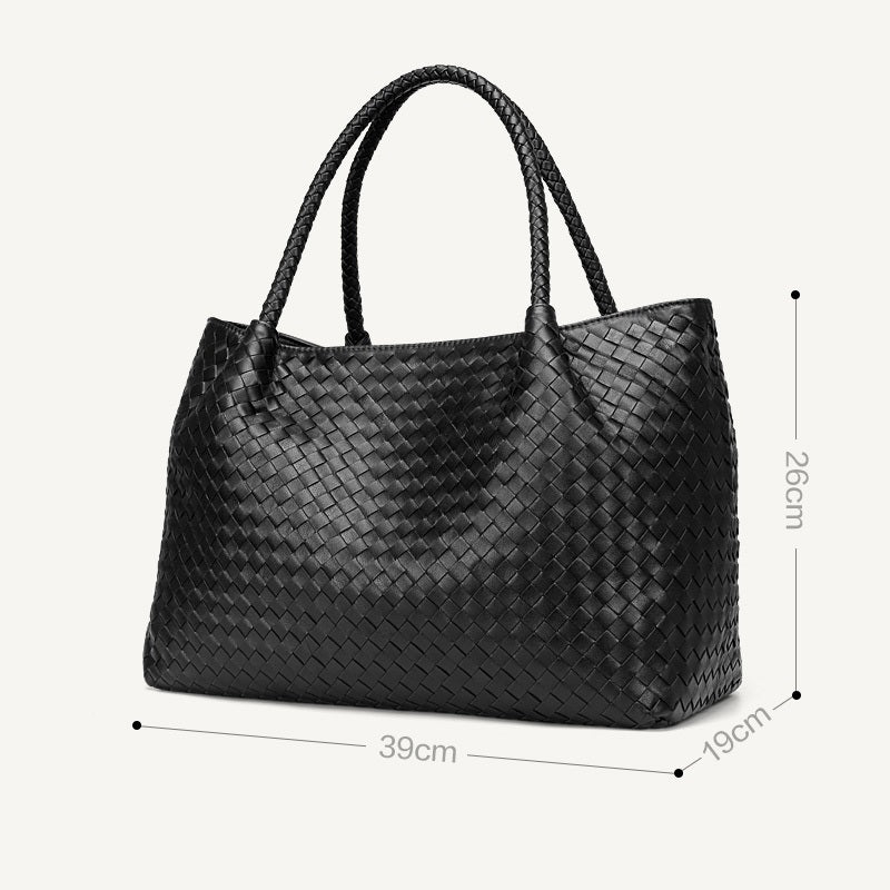 Sac Albireo Pervenche Paris – tressé grand format – photo 7