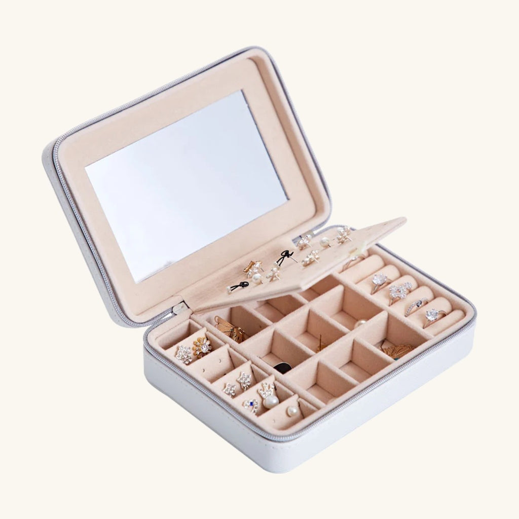 Coffret Mintaka Pervenche Paris – voyage avec miroir