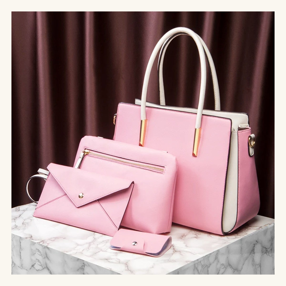 Sac Menkent Pervenche Paris – sac et sa pochette – photo 5