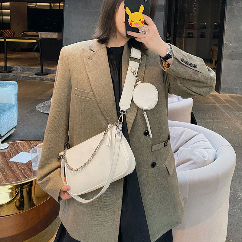 Sac Opale Pervenche Paris – porté épaule