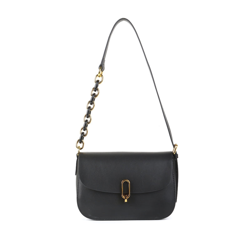 Sac Céphée Pervenche Paris – cuir à fermoir – photo 7