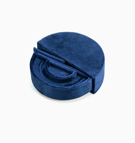 Écrin Alcyone Pervenche Paris – velours pour bagues – photo 8