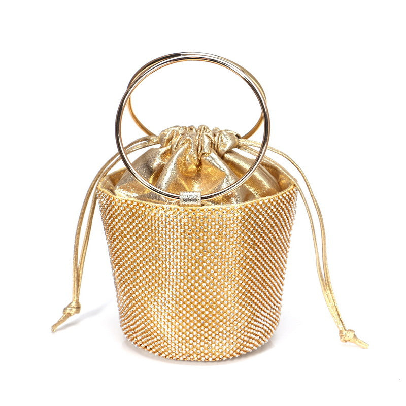 Pochette Alexandrite Pervenche Paris – soirée sertie de strass