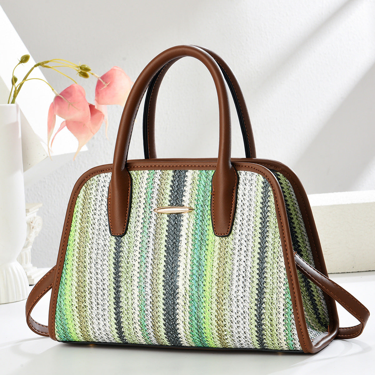 Sac Ankaa Pervenche Paris – seau rétro – photo 6