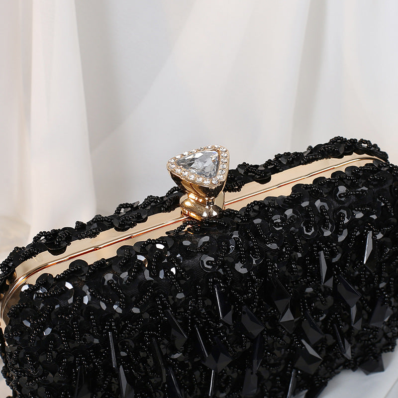 Sac Hamal Pervenche Paris – satin de soirée – photo 9