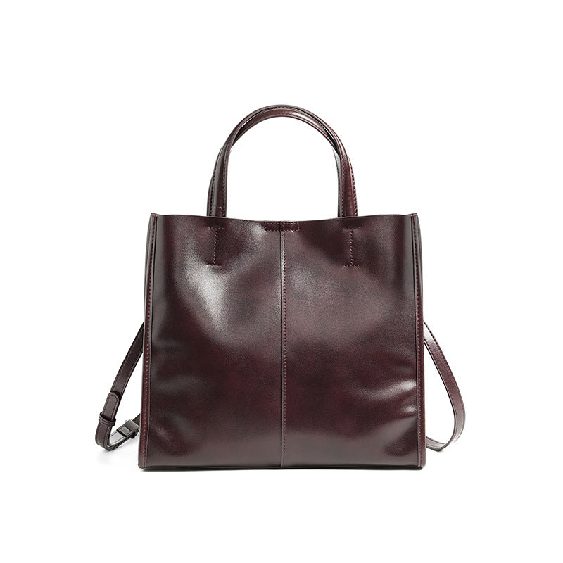 Cabas Taygète Pervenche Paris – cuir tanné végétal – photo 5