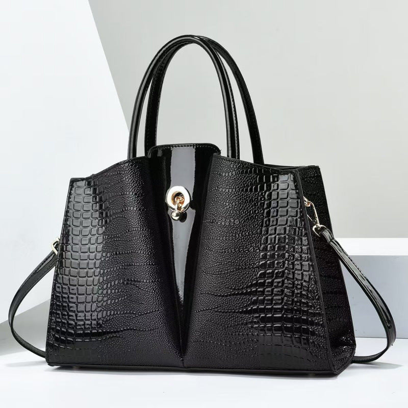Sac Cassiopée Pervenche Paris – effet croco