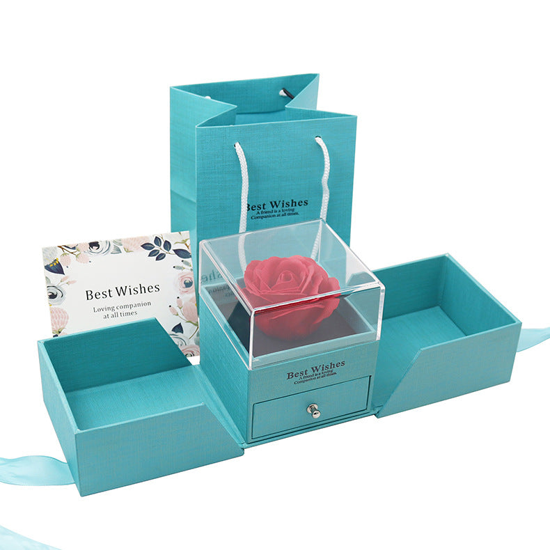 Coffret Rubellite Pervenche Paris – rose et double porte