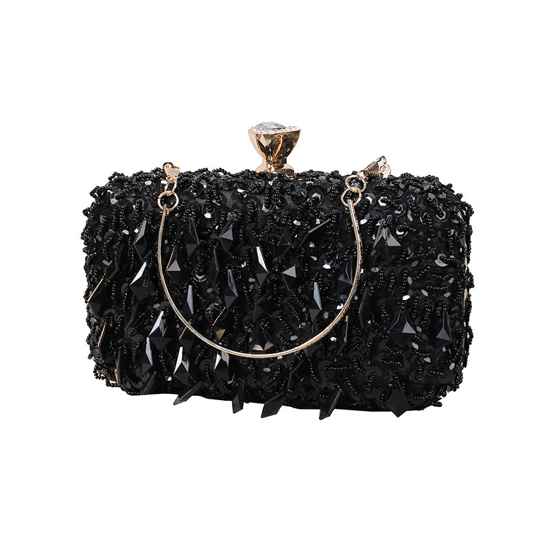Sac Hamal Pervenche Paris – satin de soirée – photo 10
