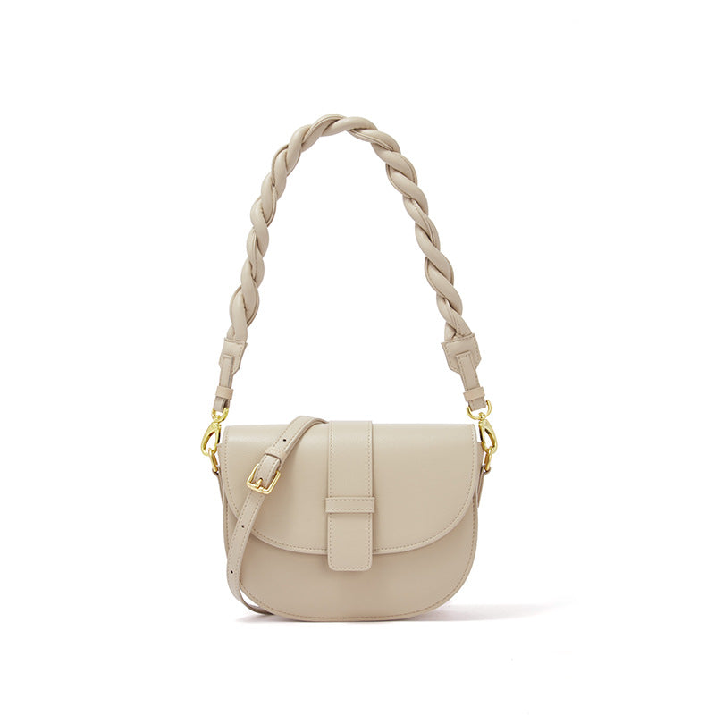 Sac Astrée Pervenche Paris – demi-rond en cuir – photo 6