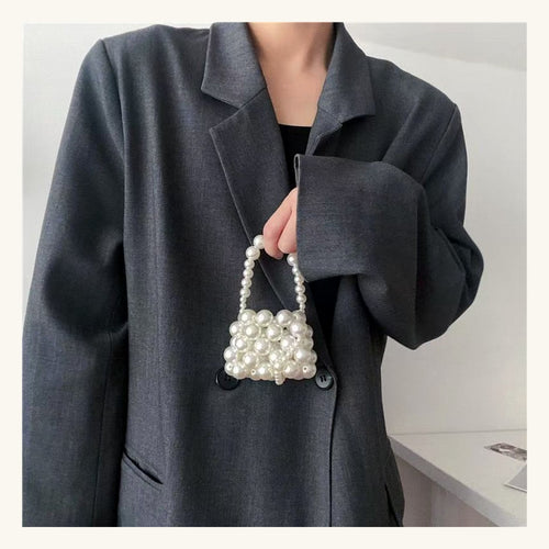 Sac Variscite Pervenche Paris – perles nacrées