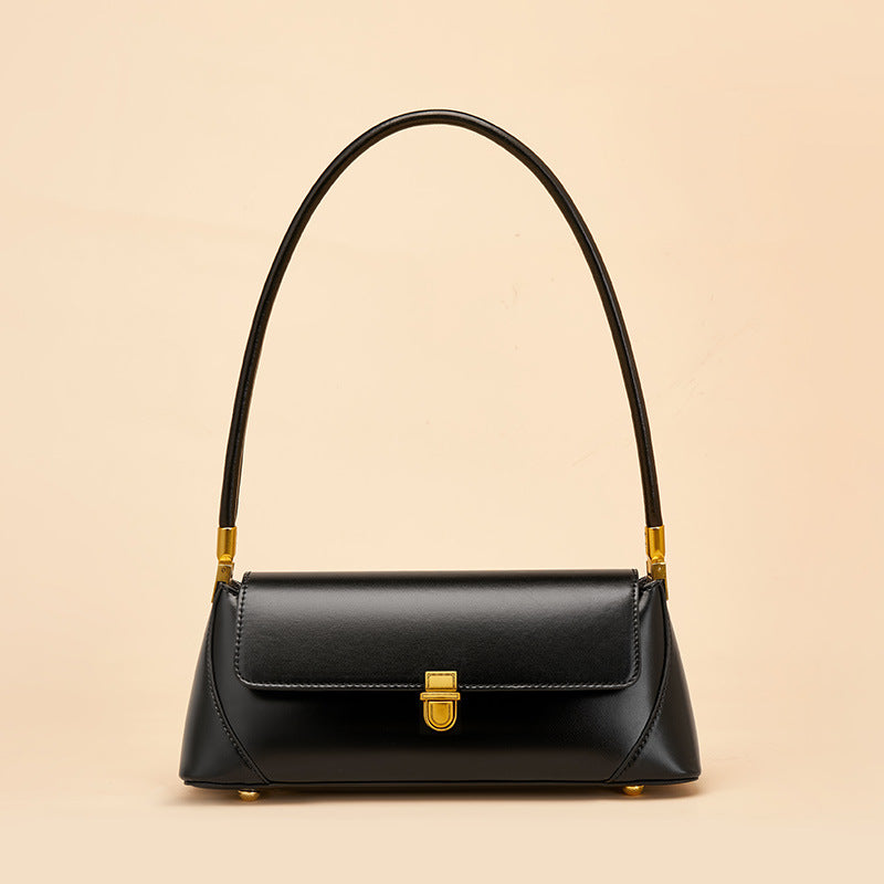 Sac baguette Adhara Pervenche Paris – cuir – photo 7