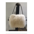 Sac Mérope Pervenche Paris – laine et cuir – photo 5