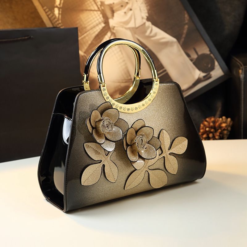 Sac Grossulaire Pervenche Paris – cabas brillant – photo 5