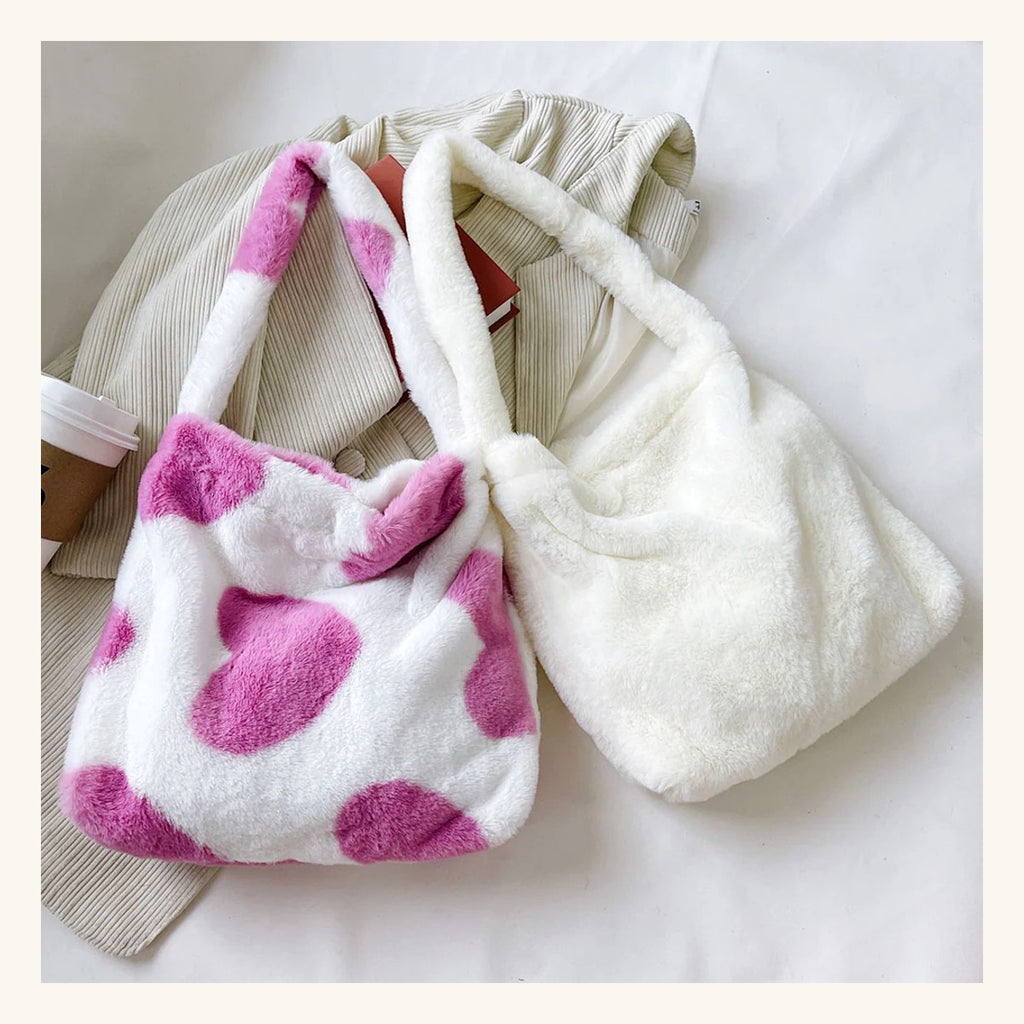 Sac Chrysocolle Pervenche Paris – peluche douce