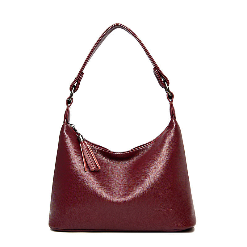 Sac Grenat Pervenche Paris – porté épaule – photo 7