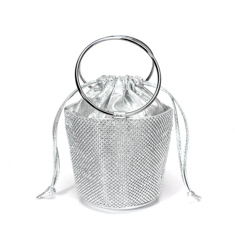 Pochette Alexandrite Pervenche Paris – soirée sertie de strass – photo 7