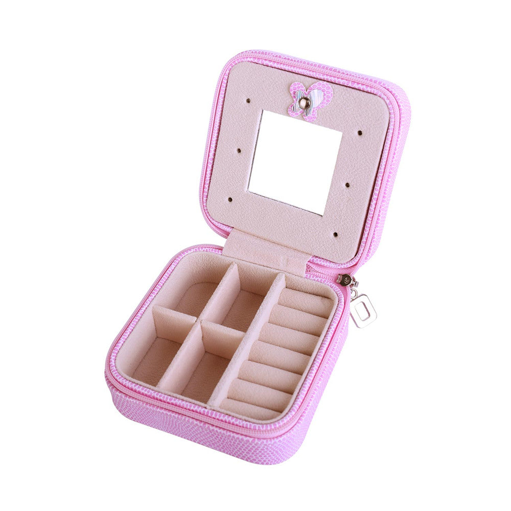 Trousse à bijoux Électre Pervenche Paris – avec miroir – photo 6