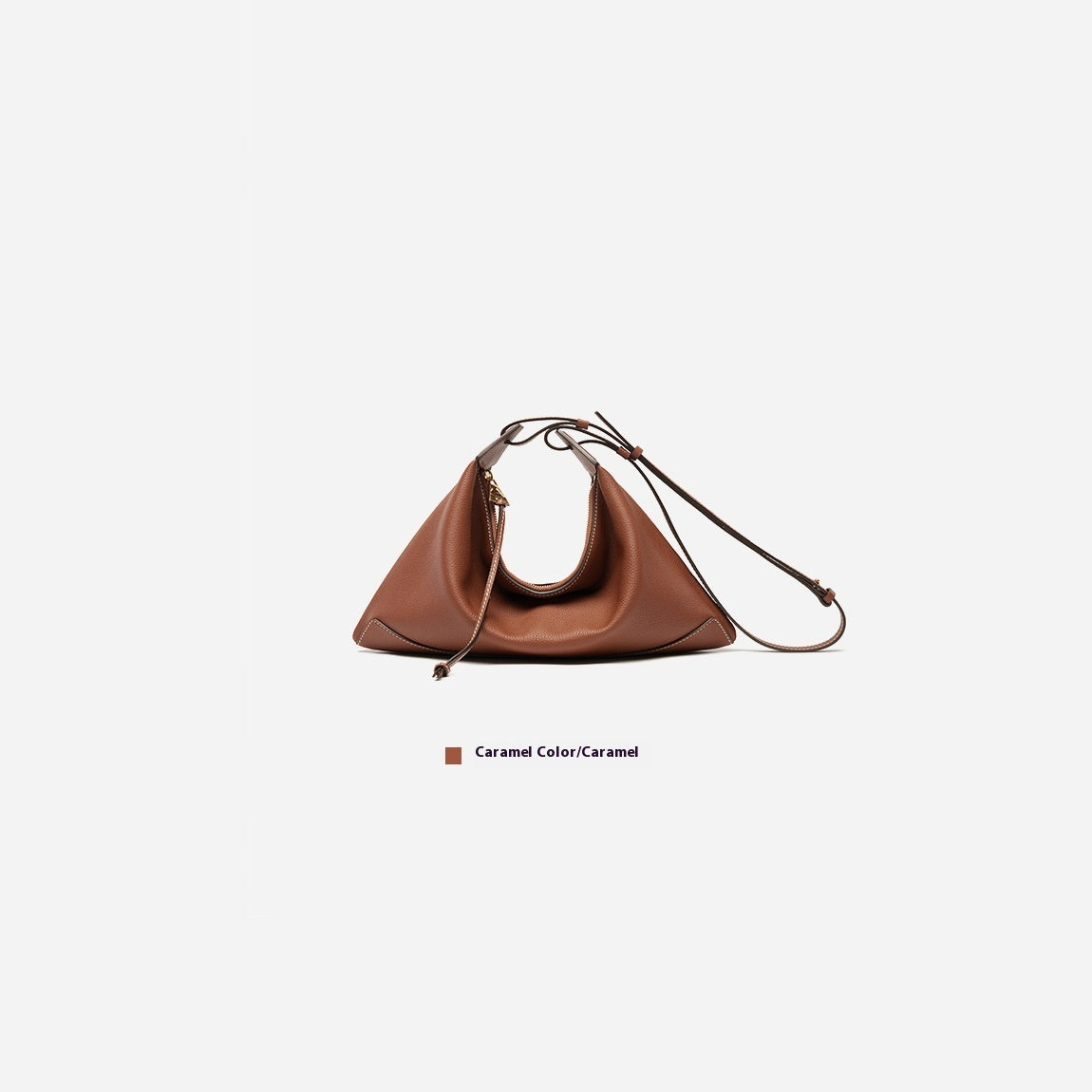 Sac Polaris Pervenche Paris – porté épaule, cuir de vache – photo 10