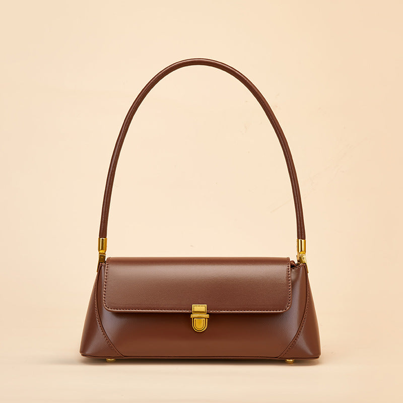 Sac baguette Adhara Pervenche Paris – cuir – photo 8