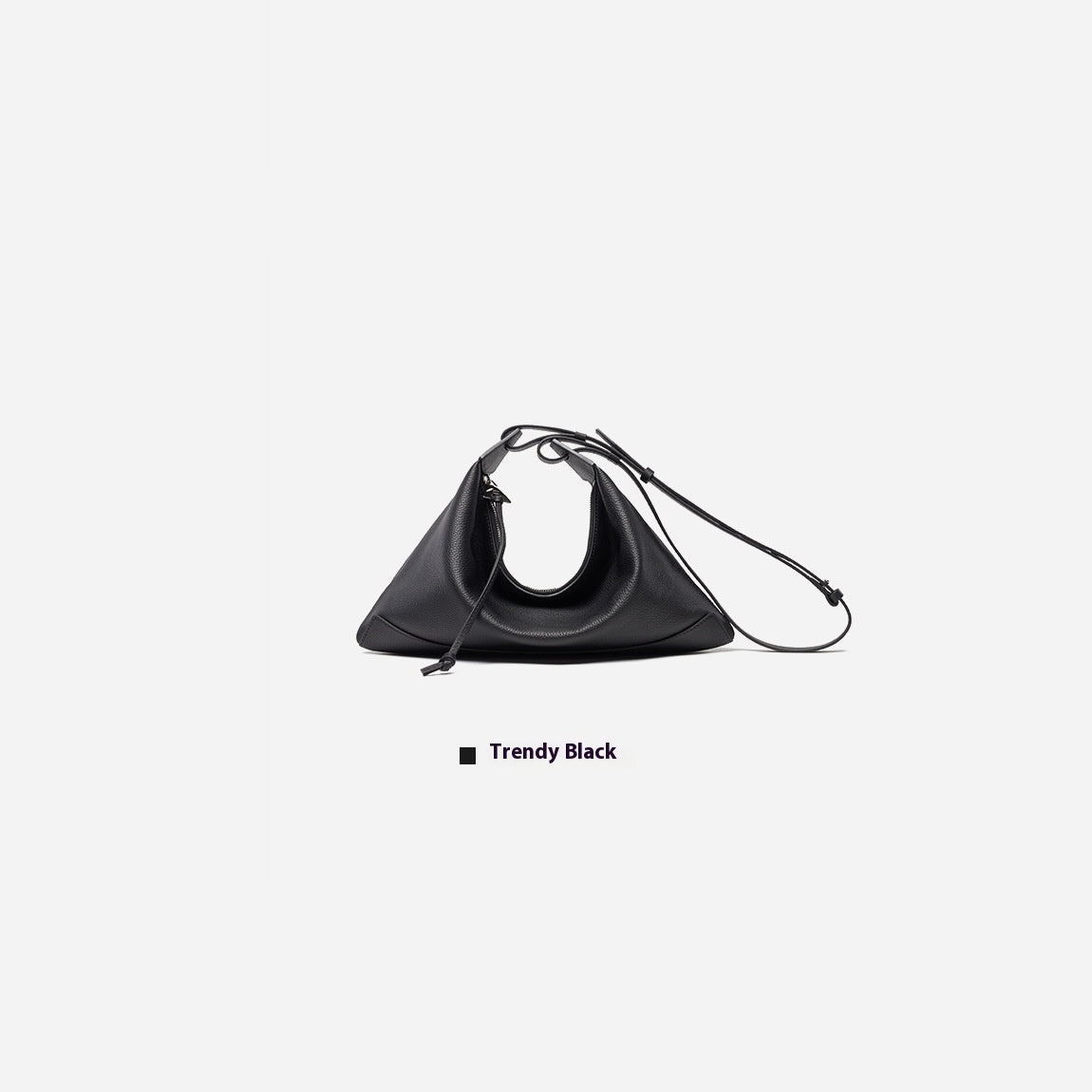 Sac Polaris Pervenche Paris – porté épaule, cuir de vache – photo 6