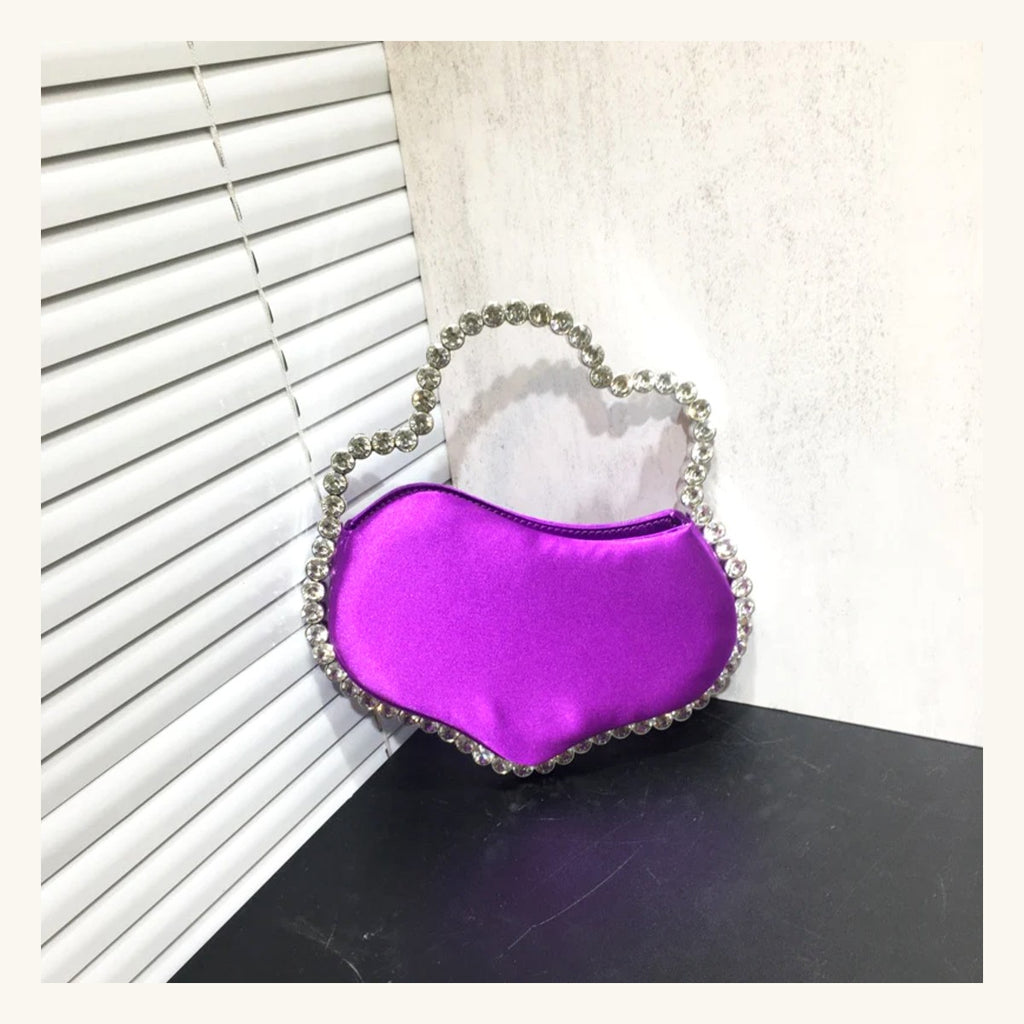 Sac Sadr Pervenche Paris – nuage satiné