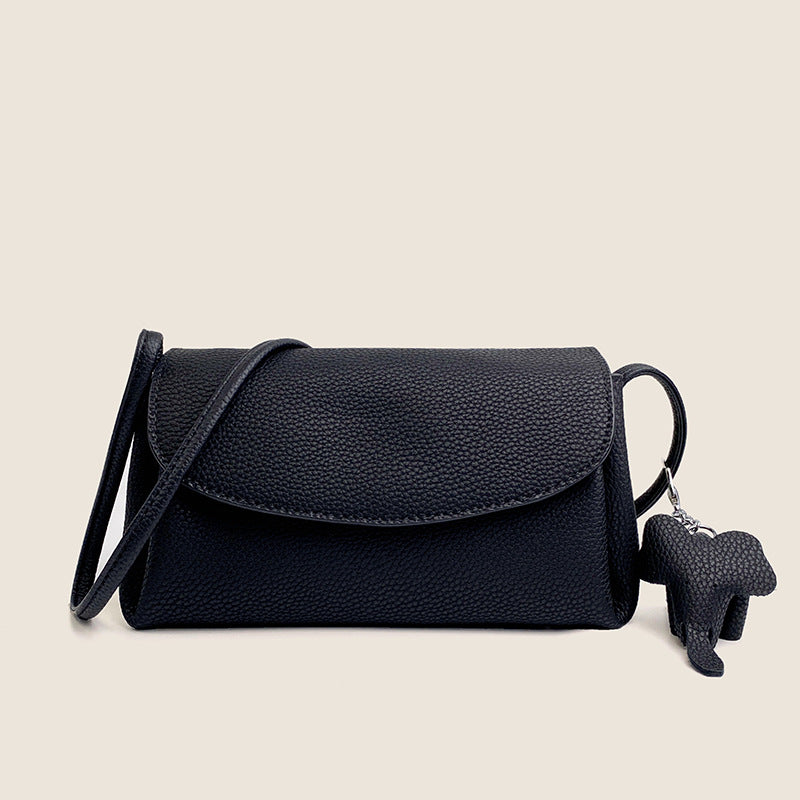 Sac Andromède Pervenche Paris – noué, cuir de vache – photo 8