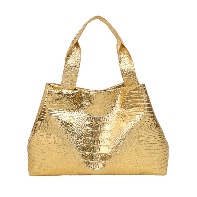 Sac Rhodonite Pervenche Paris – effet croco – photo 4