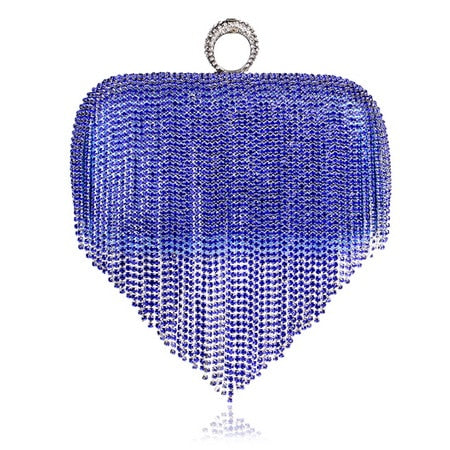 Pochette Alnilam Pervenche Paris – bague sertie de strass – photo 10