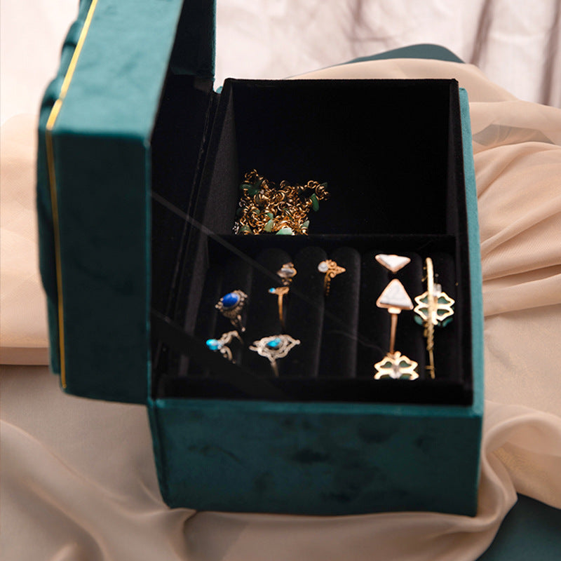 Coffret Malachite Pervenche Paris – velours vert – photo 3