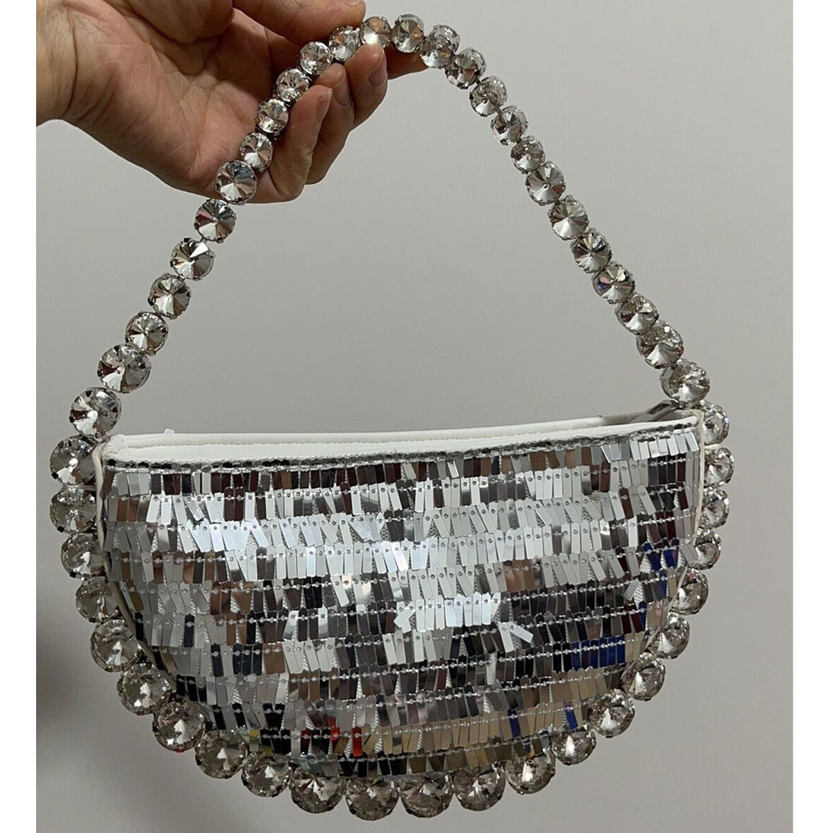 Sac Alnitak Pervenche Paris – porté épaule scintillant – photo 2