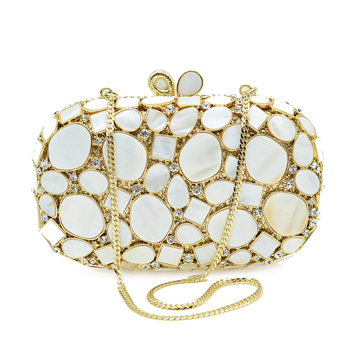 Pochette Vesper Pervenche Paris – cristal de cérémonie – photo 3