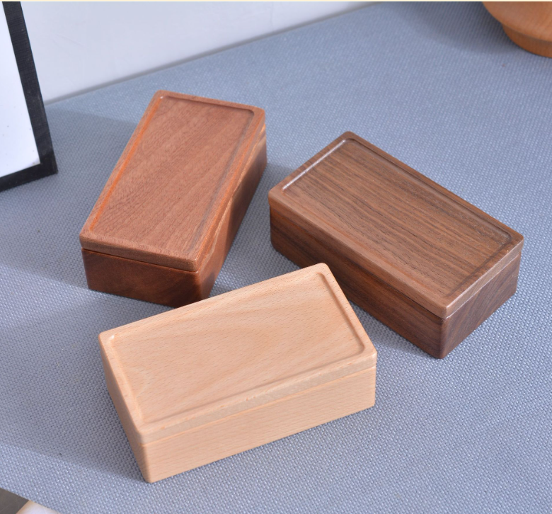 Boîte à bijoux Euclase Pervenche Paris – bois massif à compartiments
