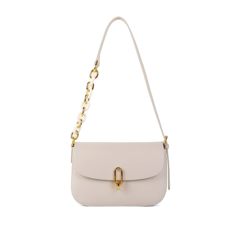 Sac Céphée Pervenche Paris – cuir à fermoir – photo 10