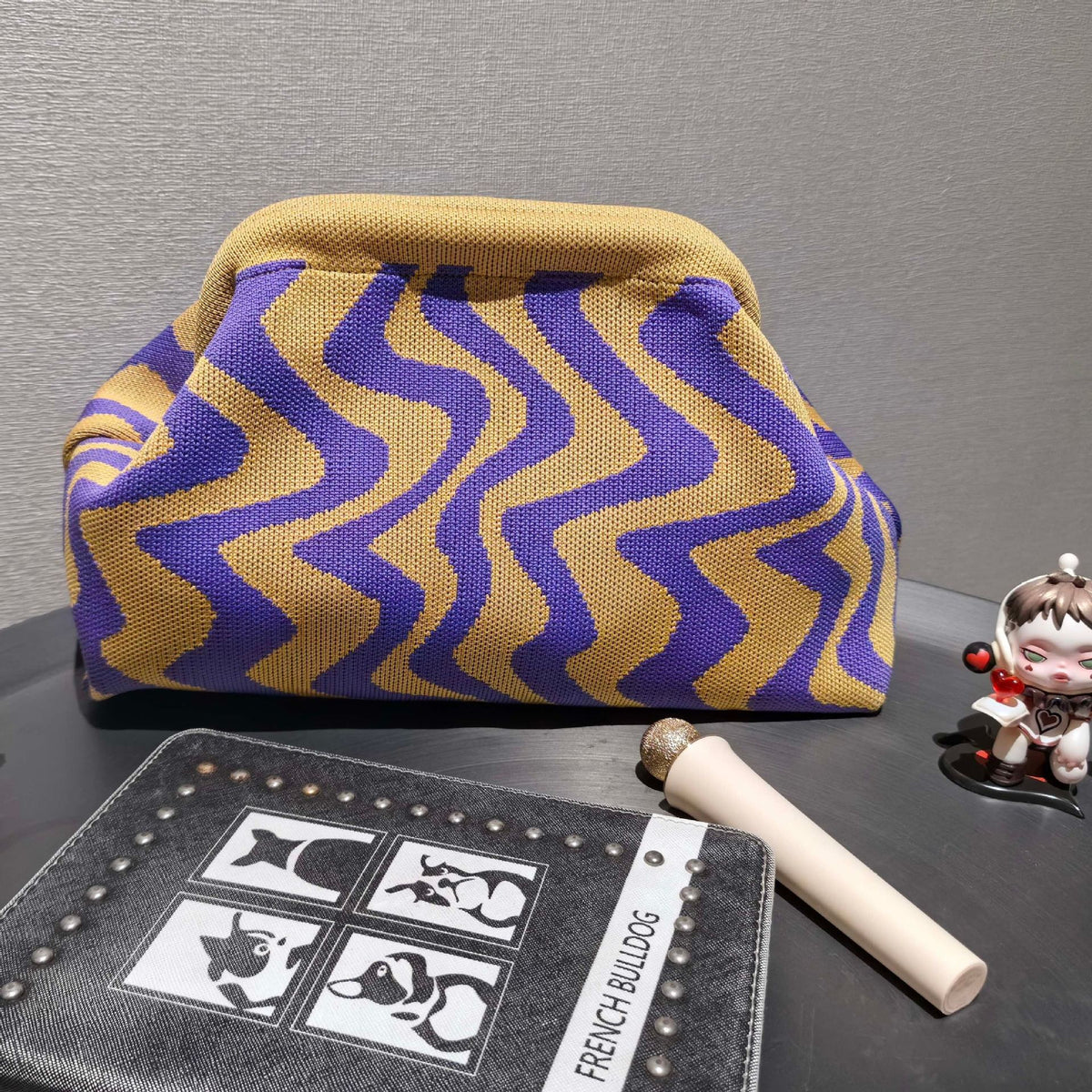 Sac Apatite Pervenche Paris – tressé ultra-léger – photo 10
