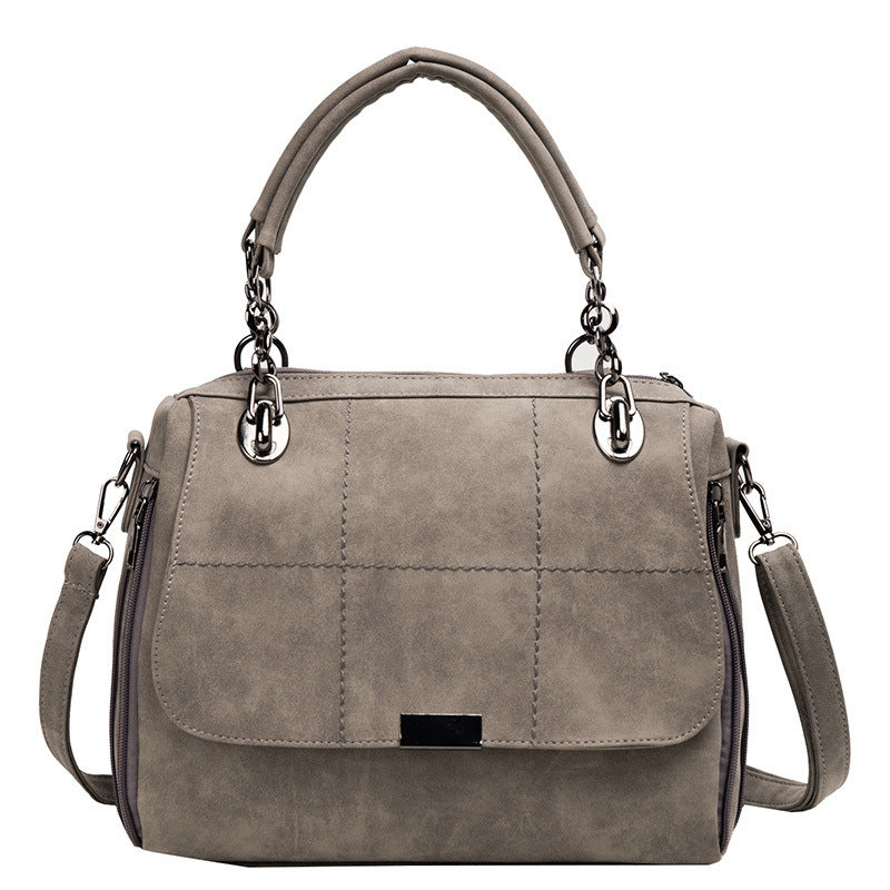 Sac Émeraude Pervenche Paris – effet daim – photo 2