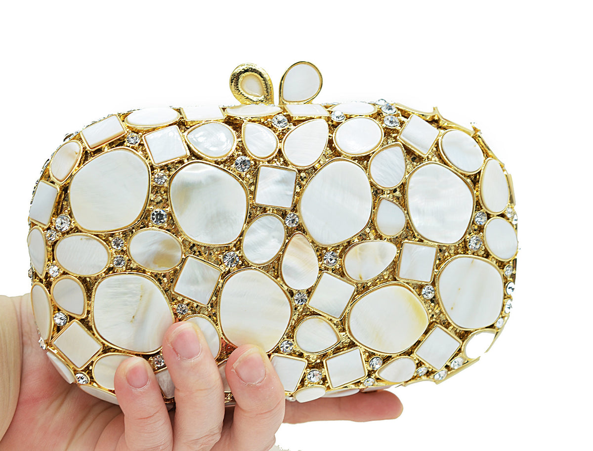 Pochette Vesper Pervenche Paris – cristal de cérémonie – photo 2
