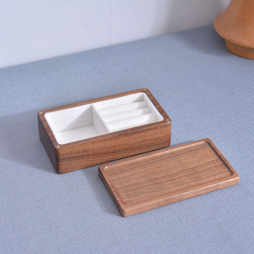 Boîte à bijoux Euclase Pervenche Paris – bois massif à compartiments