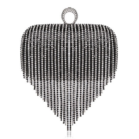 Pochette Alnilam Pervenche Paris – bague sertie de strass – photo 9